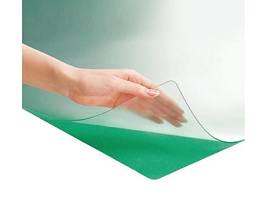 プラス ななめカットデスクマットOA 600×450mm DM-010MW 1枚(ご注文単位1枚)【直送品】