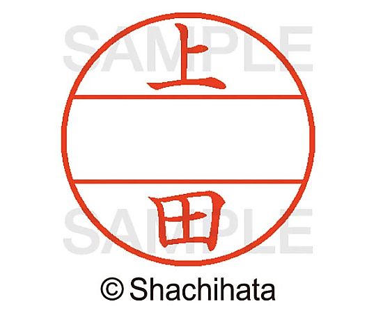 シヤチハタ データーネームEX15号 マスター部 既製 上田 XGL-15M-00364 1個(ご注文単位1個)【直送品】