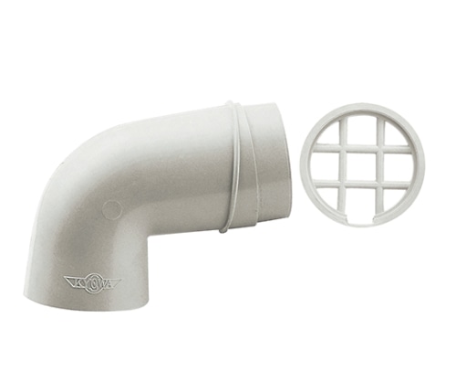 神栄ホームクリエイト 換気パイプ (構成:イゲタ+エルボ) SK-50 EL 1個(ご注文単位1個)【直送品】