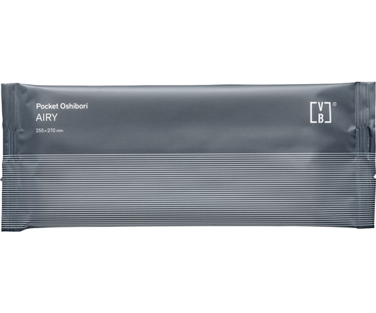 FSX VB-COSME- 抗ウイルスVBおしぼり エアリー グレー 600枚入 COSMEAIRYBK 1箱（ご注文単位1箱）【直送品】