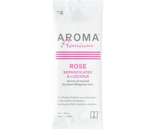 FSX AROMAプレミアムおしぼり ローズ VB-COSME- 600枚入 COSMEAROMARS 1箱（ご注文単位1箱）【直送品】