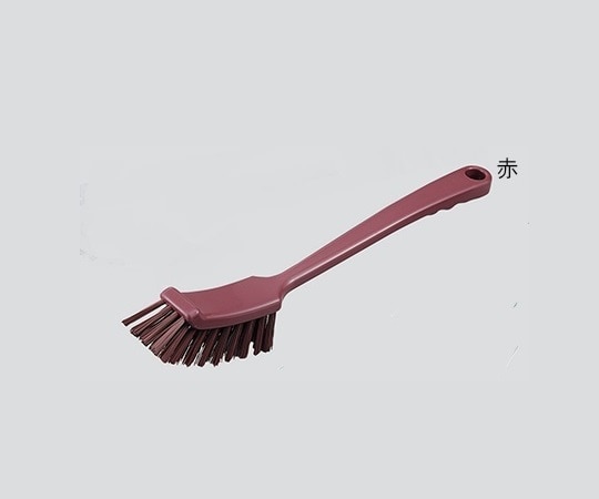 アラム ブラシ(MPフーズ) ロングブラシ 赤 LH40-05N 1個(ご注文単位1個)【直送品】