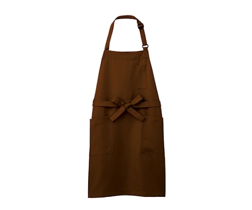 住商モンブラン エプロン ブラウン 5-784 フリー 1枚（ご注文単位1枚）【直送品】