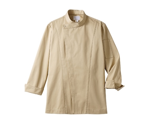 住商モンブラン コックコート 男女兼用 長袖 ベージュ 6-1015 M 1枚（ご注文単位1枚）【直送品】