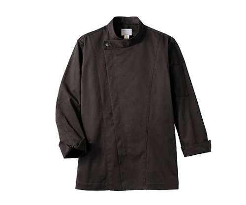 住商モンブラン コックコート 男女兼用 長袖 ブラウン 6-1019 S 1枚（ご注文単位1枚）【直送品】