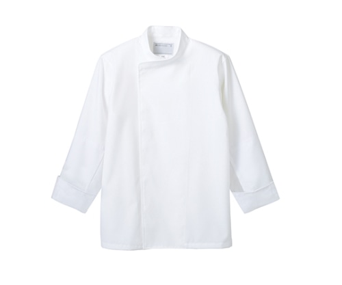住商モンブラン コックコート 兼用 7分袖ネット付 白 6-451 3L 1枚（ご注文単位1枚）【直送品】