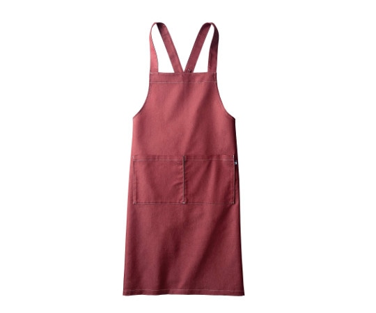 住商モンブラン エプロン 兼用 レッド フリー BW5503-5 1枚（ご注文単位1枚）【直送品】