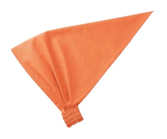 KAZEN バンダナキャップ オレンジ フリー APK474-4 フリー 1枚（ご注文単位1枚）【直送品】