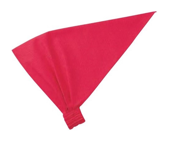 KAZEN バンダナキャップ アカ フリー APK474-7 フリー 1枚（ご注文単位1枚）【直送品】