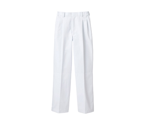 住商モンブラン パンツ 男女兼用 白 裾インナー付 7-541 4L 1枚（ご注文単位1枚）【直送品】
