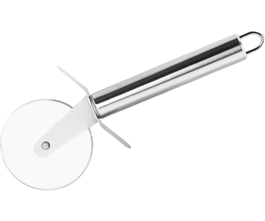 エムテートリマツ ステンレス柄ピザカッター PC-02SS 1個（ご注文単位1個）【直送品】