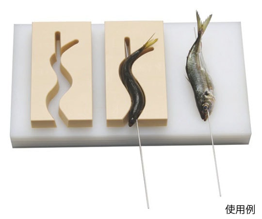 アズワン 魚串打ち器 大 (右)  1個（ご注文単位1個）【直送品】