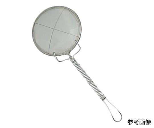 カンダ 18-8手アミ補強付カス揚 細目 15cm(40メッシュ)  1個（ご注文単位1個）【直送品】