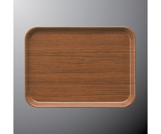 国際化工 41cm長角トレー 中 ウォールナット N 32-WNT 1個（ご注文単位1個）【直送品】