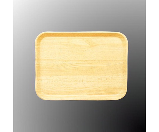 国際化工 36cm長角トレー 小 白木目 N 33-WM 1個（ご注文単位1個）【直送品】