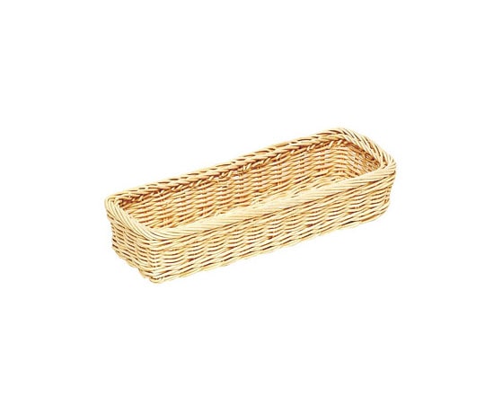 萬洋 藤角長ナイフ､フォーク白 16-616A 1個（ご注文単位1個）【直送品】