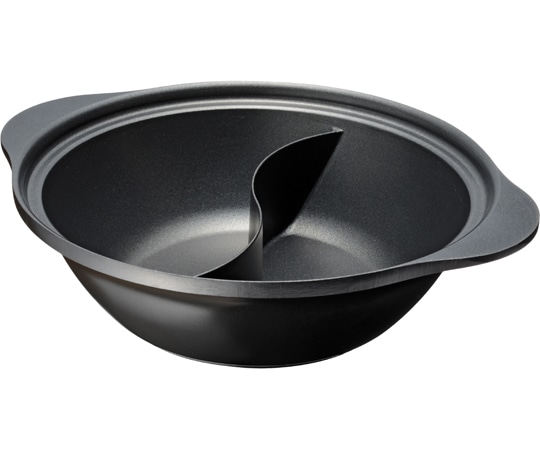 エムテートリマツ アルミ二味なべ 22cm 蓋なし  1個（ご注文単位1個）【直送品】