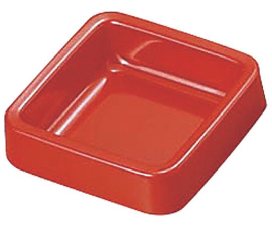 エンテック A271 カラー灰皿正角 茶 190132 1個（ご注文単位1個）【直送品】