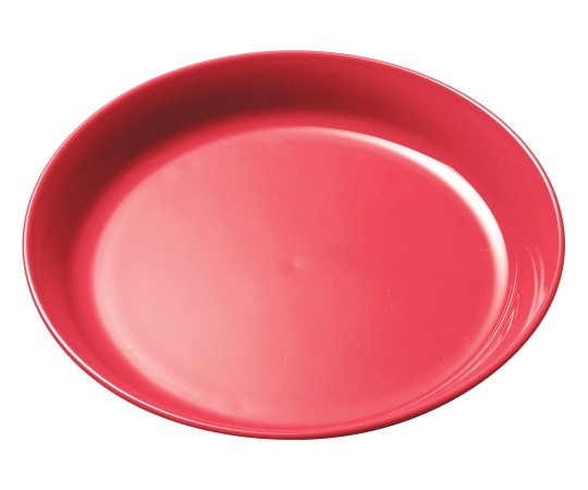 エンテック (レッド) ポリプロ丸皿18cm 1722R 1個（ご注文単位1個）【直送品】