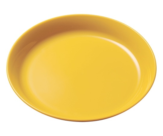 エンテック (イエロー) ポリプロ丸皿18cm 1722Y 1個（ご注文単位1個）【直送品】