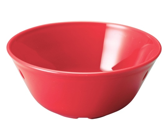 エンテック (レッド) ポリプロ菜皿A-3 1723R 1個（ご注文単位1個）【直送品】