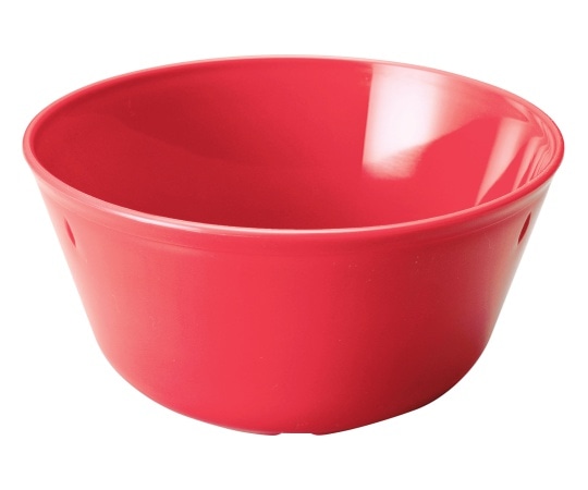 エンテック (レッド) ポリプロおわん14cm 700mL 1724R 1個（ご注文単位1個）【直送品】
