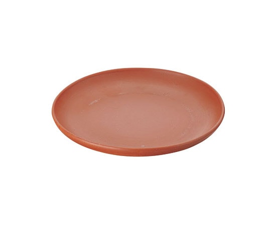 カンダ 朱泥皿 14cm  1個（ご注文単位1個）【直送品】