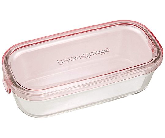 AGCテクノグラス・IWAKI パック&レンジBOX(ハーフ) K3246N-P 1個（ご注文単位1個）【直送品】