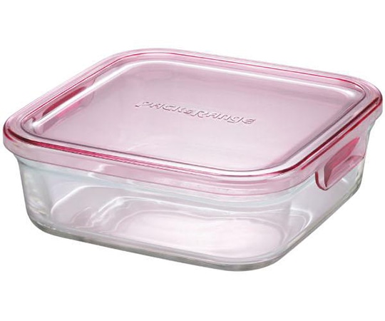 AGCテクノグラス・IWAKI パック&レンジBOX(小) ピンク K3247N-P 1個（ご注文単位1個）【直送品】