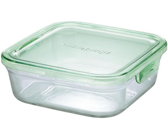 AGCテクノグラス・IWAKI パック&レンジBOX(小) グリーン K3247N-G 1個（ご注文単位1個）【直送品】