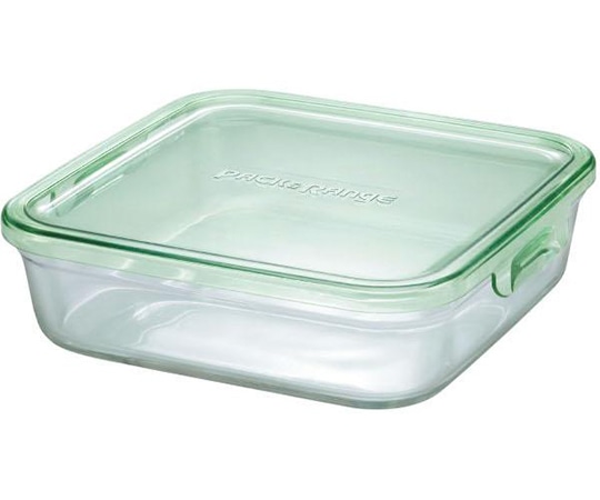 AGCテクノグラス・IWAKI パック&レンジBOX(大) グリーン K3248N-G 1個（ご注文単位1個）【直送品】