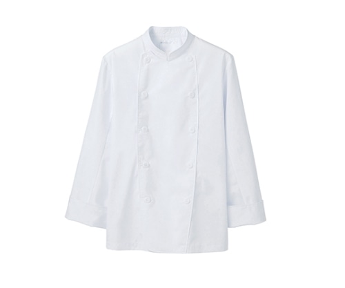 住商モンブラン コックコート 男女兼用 長袖 白 6-623 LL 1枚（ご注文単位1枚）【直送品】