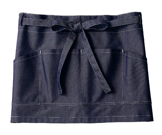 住商モンブラン サロンエプロン 兼用 ネイビー/レッド フリー BW9503-45 1枚（ご注文単位1枚）【直送品】