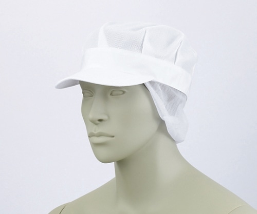 住商モンブラン 八角帽子たれ付 白 9-807 S 1枚（ご注文単位1枚）【直送品】