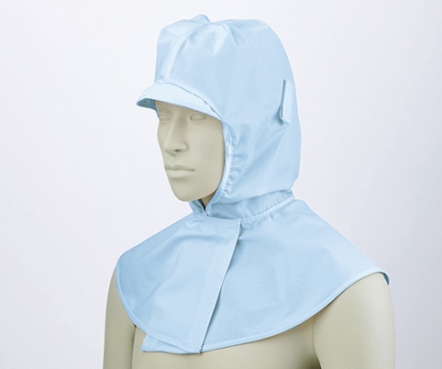 住商モンブラン 頭巾帽子 サックス 9-942 フリー 1枚（ご注文単位1枚）【直送品】