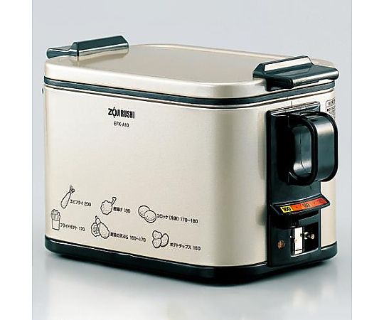 エスコ AC100V/1000W 電気フライヤー EA763AK-14 1個（ご注文単位1個）【直送品】