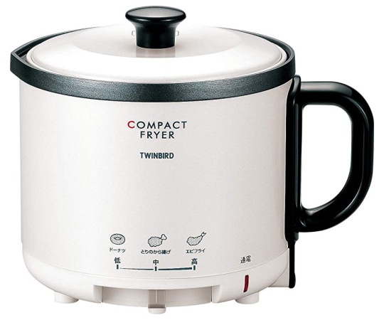 ツインバード コンパクトフライヤー EP-4694PW 1個（ご注文単位1個）【直送品】