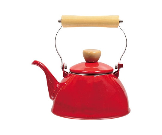 パール金属 フェスカ ホーロードリップドームケットル 1.4L レッド HB-925 1個（ご注文単位1個）【直送品】