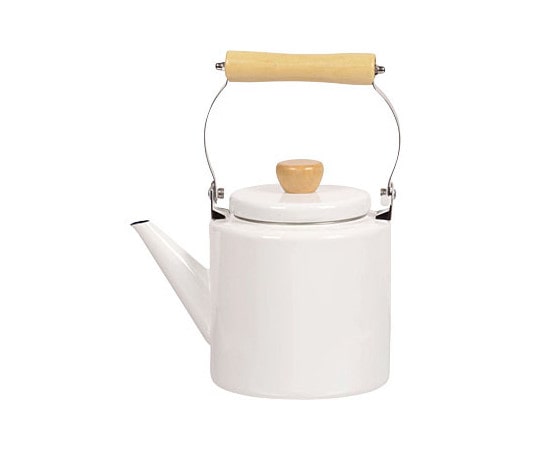 パール金属 フェスカ ホーローケットル 2.4L ホワイト HB-930 1個（ご注文単位1個）【直送品】