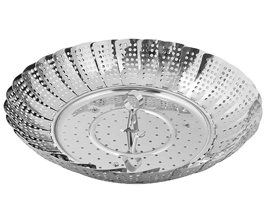 WIZ'A(アークランドサカモト) ステンレス製 むし器 ワイド 21~31cm TP078 1個（ご注文単位1個）【直送品】