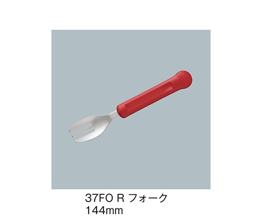 三信化工 フォーク 赤 37FO_R 1個（ご注文単位1個）【直送品】