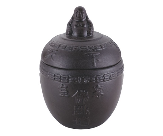 カンダ 紫砂 仏跳壇(ファーチューチョン)黒泥  1個（ご注文単位1個）【直送品】