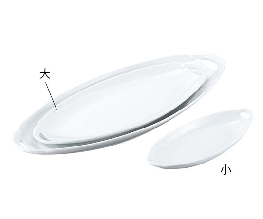 カンダ 白磁 パーティートレー 小  1個（ご注文単位1個）【直送品】