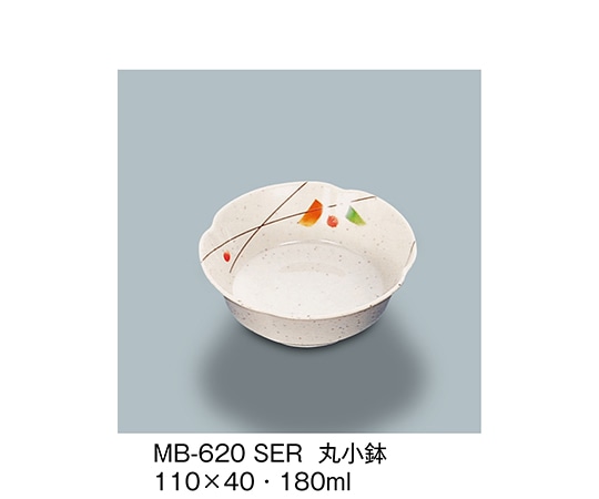 三信化工 丸小鉢 セリーン MB-620_SER 1個（ご注文単位1個）【直送品】