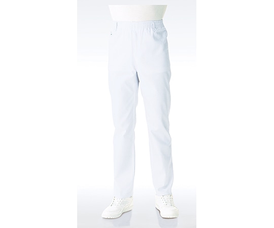 KAZEN メンズトレパン(総ゴム) 白 10号 800-40 10 1枚（ご注文単位1枚）【直送品】