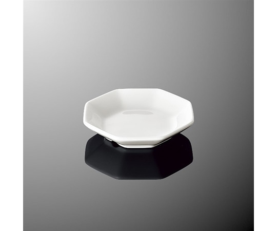 国際化工 八角小皿 ホワイトC E 159-WC 1個（ご注文単位1個）【直送品】