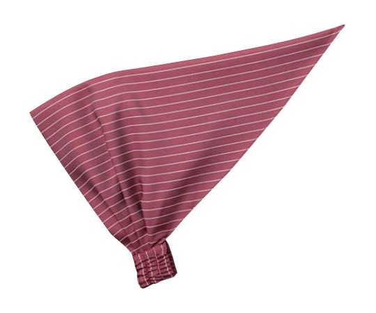 KAZEN バンダナキャップ ワインストライプ フリー APK474-S81 フリー 1枚（ご注文単位1枚）【直送品】