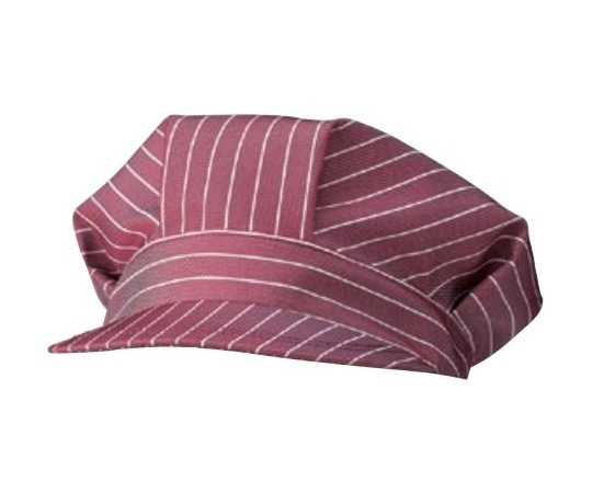 KAZEN ワークキャップ ワインストライプ フリー APK486-S81 フリー 1枚（ご注文単位1枚）【直送品】