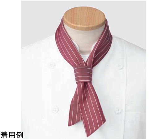 KAZEN スカーフ ワインストライプ フリー APK498-S81 フリー 1枚（ご注文単位1枚）【直送品】