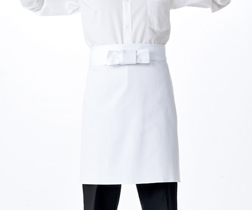 住商モンブラン 中前掛 白 9-641 フリー 1枚（ご注文単位1枚）【直送品】